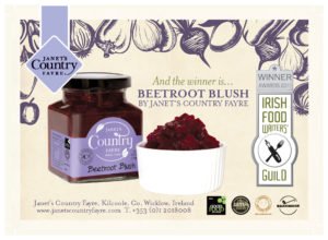 Janet's Country Fayre with award winning Beetroot Blush