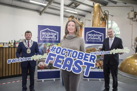 Wicklow Naturally's October Feast is launched by Wicklow Naturally at Powerscourt Distillery