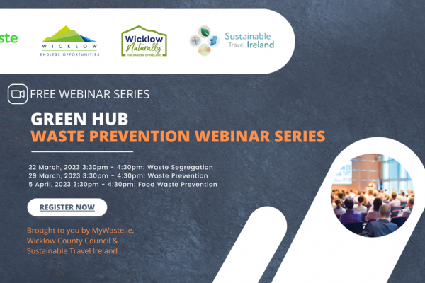 Free Green Hub: Waste Prevention Webinar Series – Wednesday, April, 5th: Food Waste Prevention